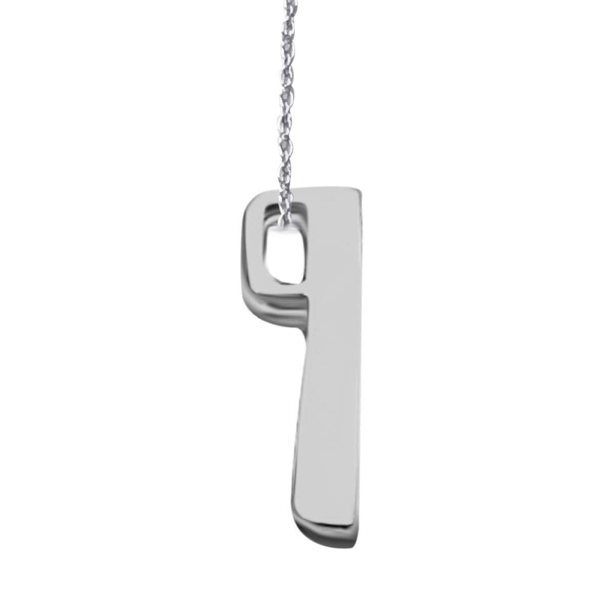 0.25 Carat White Diamond Channel Set Pendant Necklace for Women In 10K Rose White & Yellow Gold Mauli Jewels