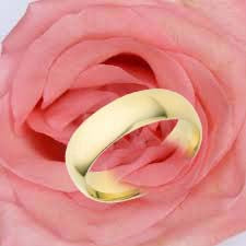 10K Solid 6MM Plain Gold Wedding Band For Men and Women Mauli Jewels