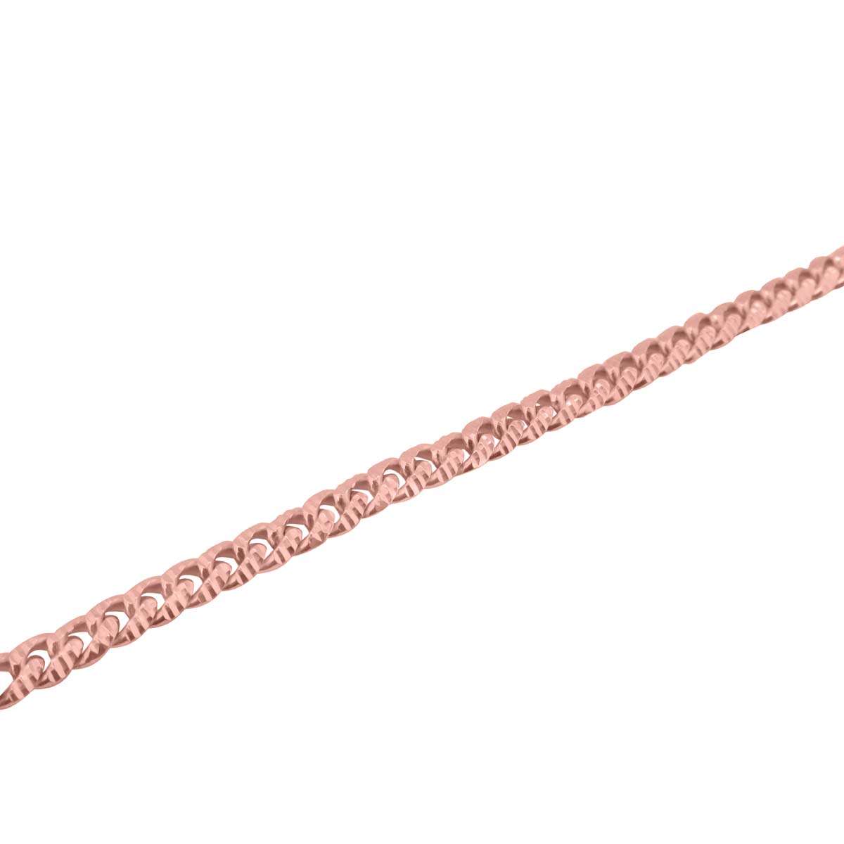 MauliJewels 5MM Miami Curb Link/Cuban Link 8.5" Bracelet in Sterling Silver & 14K Solid Gold Plated Mauli Jewels