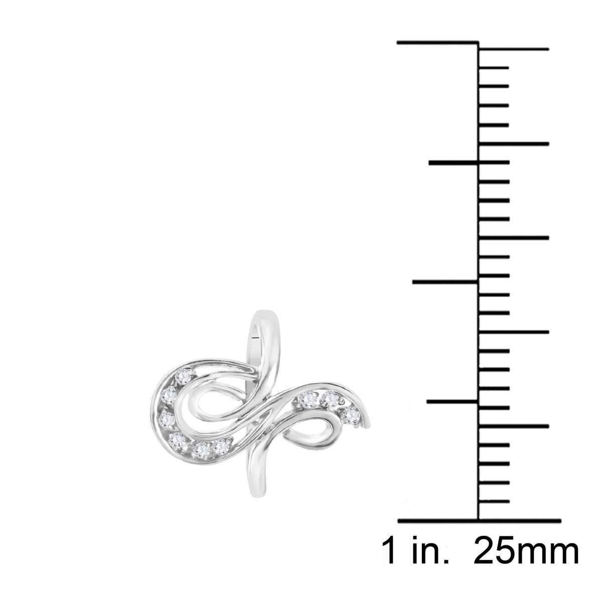 0.10 Carat Natural Diamond Prong Set Engagement Wedding Ring in 10K Rose, White & Yellow Gold Mauli Jewels