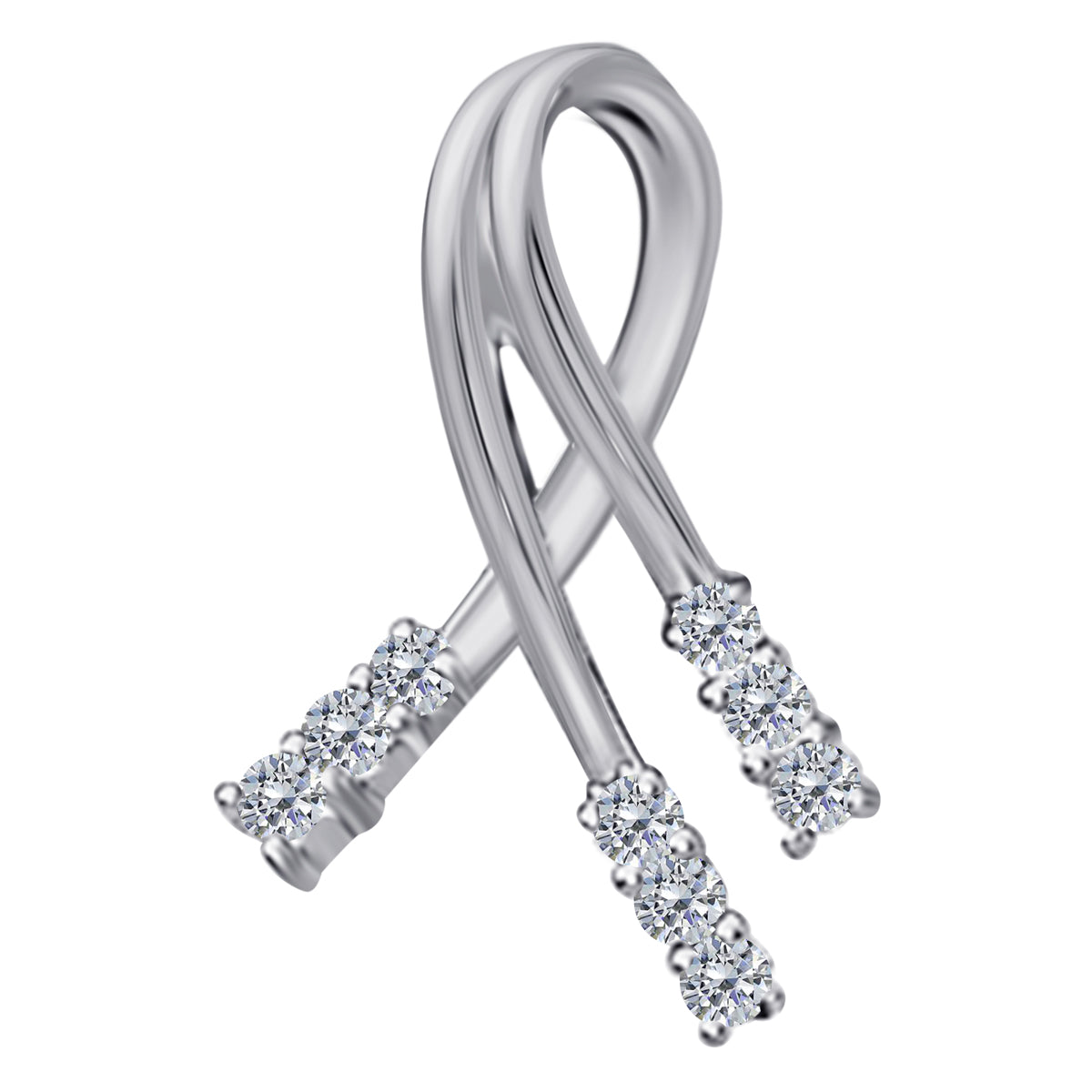 0.25 Carat Diamond ( I-J / I1-I2 ) Pendant Necklace For Women In 10K Rose White & Yellow Gold With 18" Box Chain Mauli Jewels