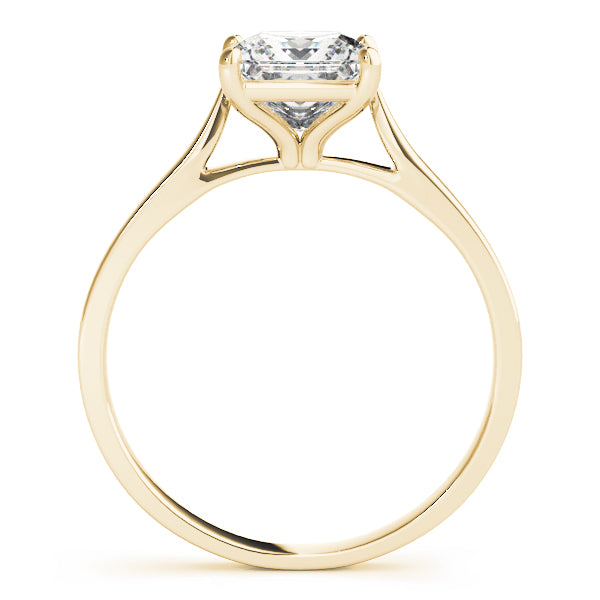 0.50 Carat Pear-Cut Lab-Grown Diamond Ring in 10K White, Rose, and Yellow Gold – Elegant Sparkle for Women