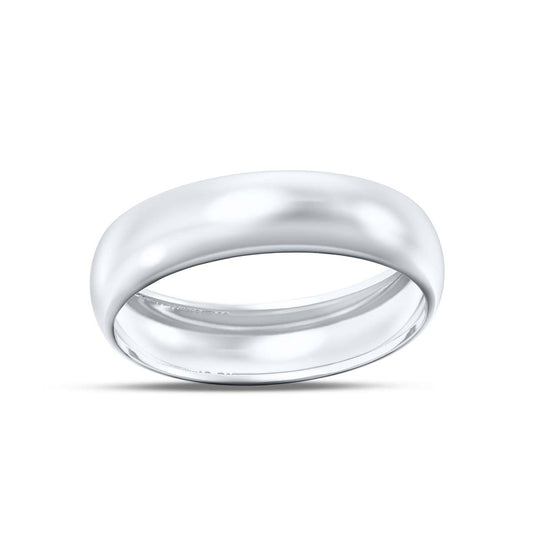 MauliJewels 5MM Wedding Band for Men and Women in 10K Yellow or White Gold | Sizes Available 5-9