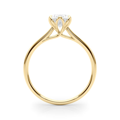 0.75 Carat Oval-Cut Lab-Grown Diamond Ring in 10K White, Rose, and Yellow Gold – Effortless Elegance for Women