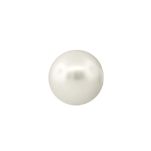 Mauli Jewels Women's 12MM Freshwater Cultured Pearl Stud Earrings in 14K Gold Plated Silver with Secure Push Backs