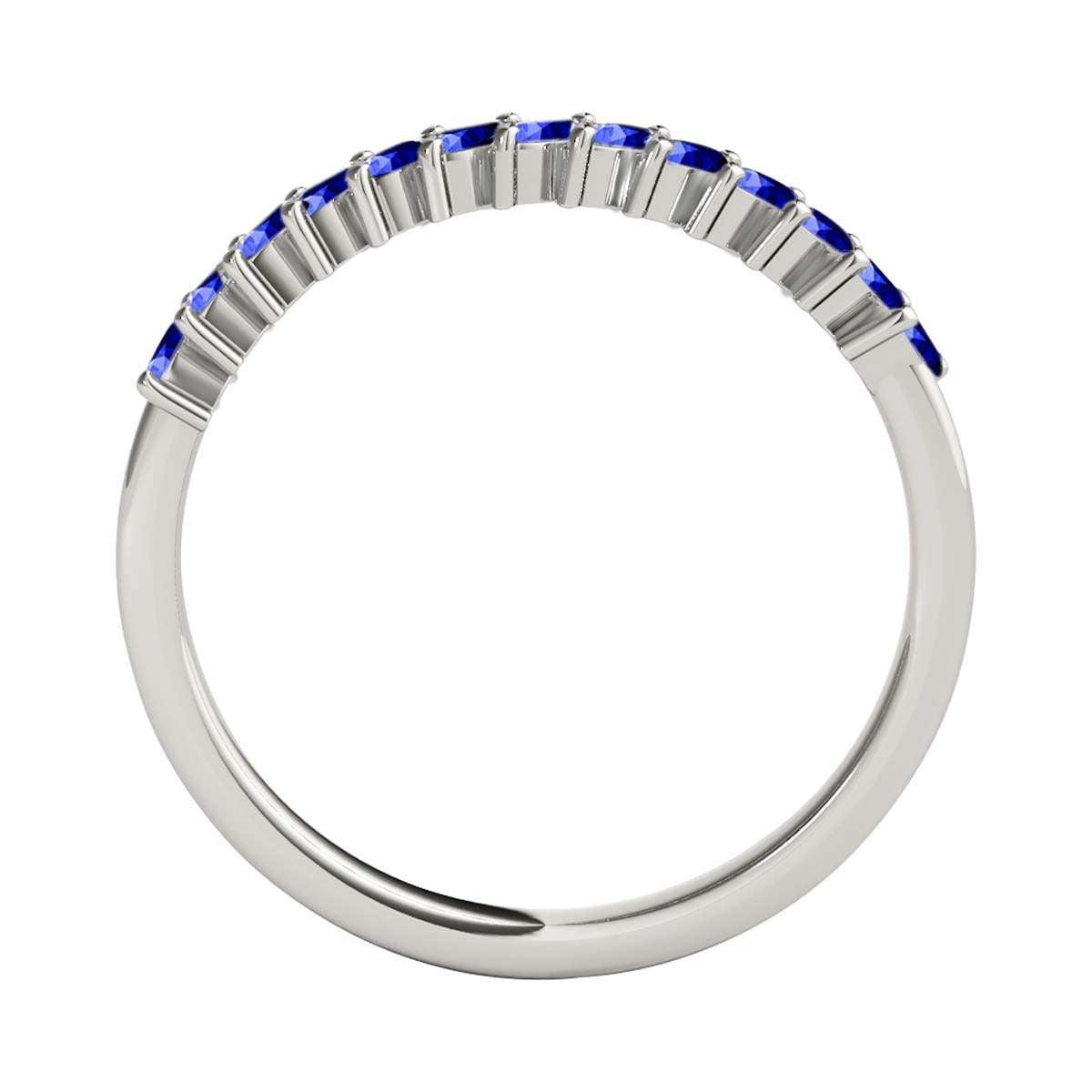 Elegant 0.65 Carat Marquise Tanzanite Gemstone Wedding Band: Prong Set, 10K Rose, White & Yellow Gold, Perfect for Women