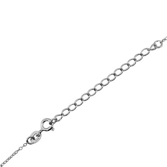 Mauli Jewels 18" Italian Made 1.25MM Cable Chain Necklace for Women – 14K Gold Plated 925 Sterling Silver Adjustable Chain