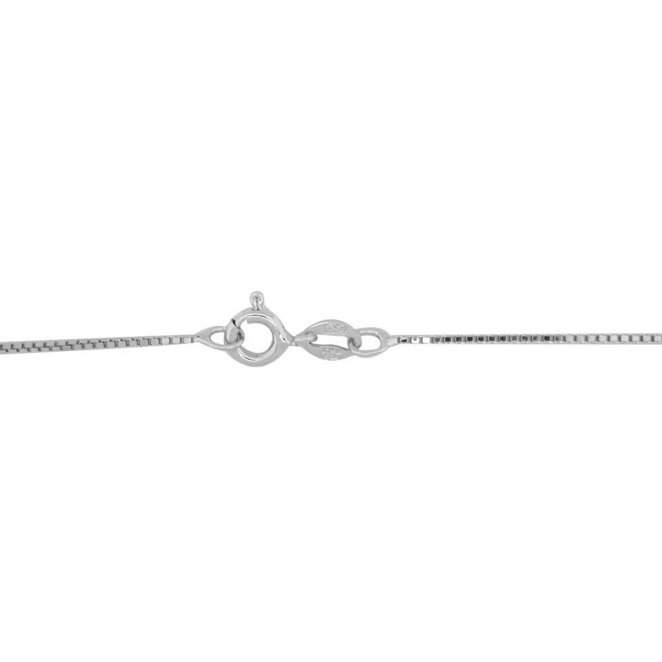 Moissanite & Black Diamond Cross-Heart Charm Pendant Necklace In Sterling Silver